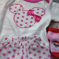 Бебешки  розов лот за момиче , снимка 3 - Комплекти за бебе - 34140080