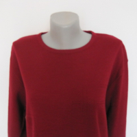 Вишнева блуза, снимка 2 - Блузи с дълъг ръкав и пуловери - 36274637