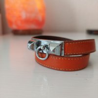 кожена гривна унисекс Hermes, снимка 1 - Други - 40413792