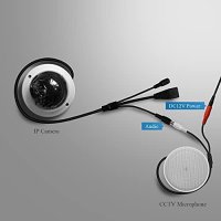 Нов Микрофон аудиоприемник за видеонаблюдение Сигурност Дом охрана, снимка 4 - Други - 41662452