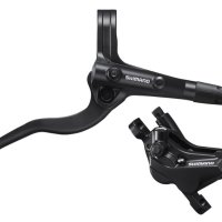 4-бутална задна спирачка Shimano BL-MT401/BR-MT420 - хидравлична дискова, снимка 1 - Части за велосипеди - 40562740