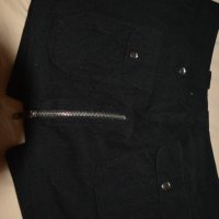 Черна къса лятна джинсова пола, снимка 6 - Поли - 41812120