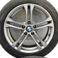 Алуминиеви джанти 5x120 с гуми R18 BMW 5 Series (F10, F11) 2010-2016 ID:105591, снимка 2 - Части - 41582042
