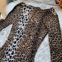 Леопардова рокля, снимка 2 - Рокли - 40185069