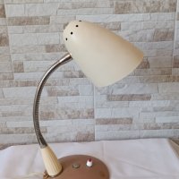 Метална полска лампа за бюро №30 - настолна - Антика, снимка 1 - Антикварни и старинни предмети - 40900775