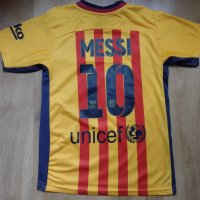 Barcelona / MESSI - футболна тениска Барселона за 152см., снимка 1 - Детски тениски и потници - 42002628