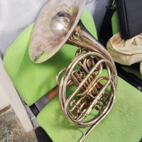 Lignatone French Horn 4RV made in Czechoslovakia - Валдхорна Френска Хорна /ОТЛИЧНА/, снимка 3 - Духови инструменти - 44714021