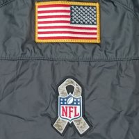 Nike NFL Carolina Panthers Salute To Service оригинално яке S Найк, снимка 6 - Спортни дрехи, екипи - 44442960
