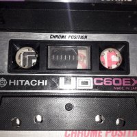 Аудио касети 5 броя/ Hitachi UD60EX/ Philips UCX60 Chrome Position, снимка 1 - Аудио касети - 44444395