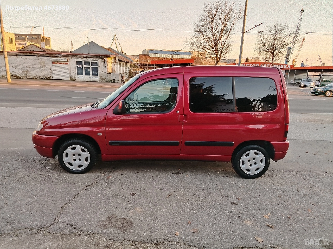 Citroen berlingo 1.8 газ бензин 90 кс 2000 гд, снимка 1