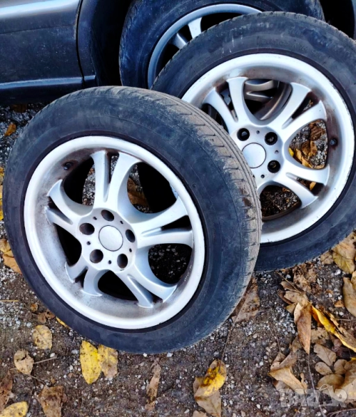 Лети джанти 16 цола с летни гуми 205/55 R16 91V, снимка 1