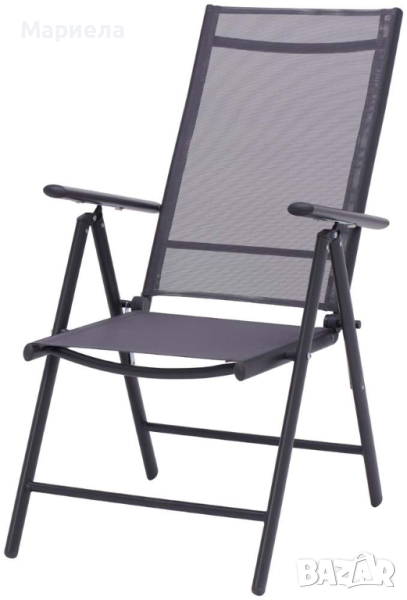Градински Сгъваем Стол До 150 кг. / Алуминиев Стол за Тераса, снимка 1