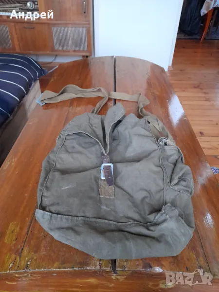 Стара торба от противогаз #3, снимка 1