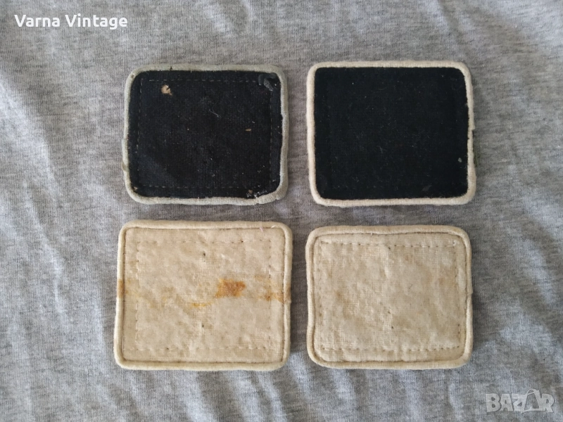 Два чифта пагони за кадет от Военноморското училище на ВМФ на НРБ. ЦЕНА ЗА ВСИЧКО., снимка 1