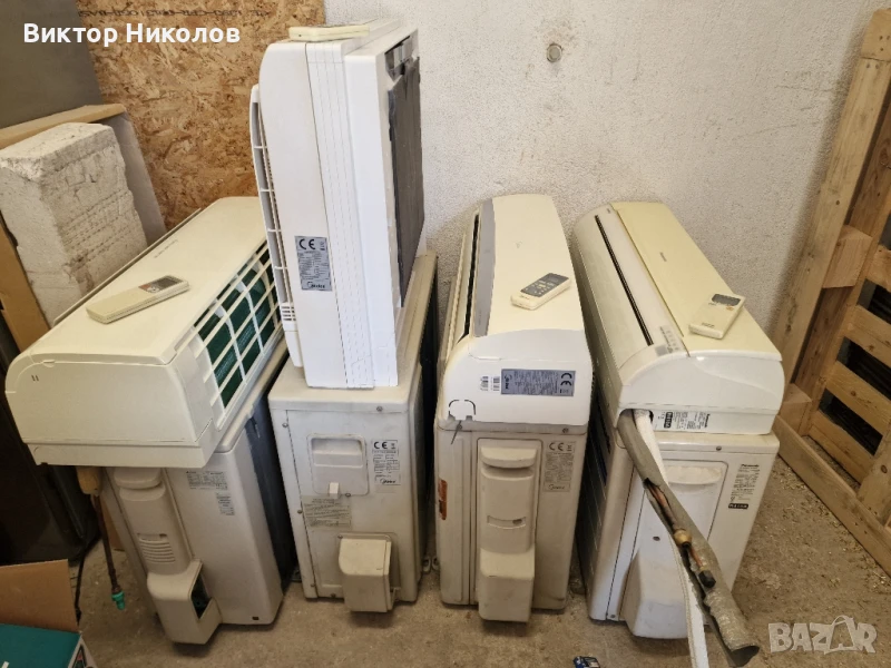 4бр Инверторни климатици 12000BTU Работещи Профилактирани, снимка 1