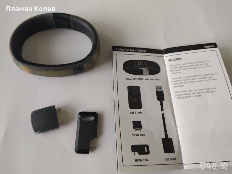 Фитнес гривна Nike+, снимка 1