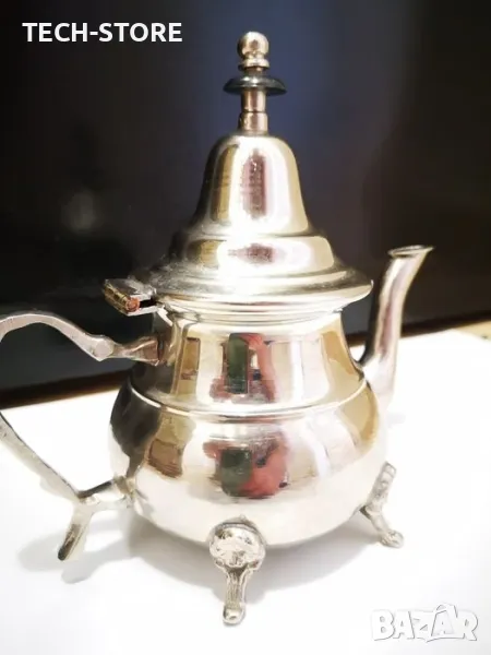винтидж посребрен чайник, снимка 1