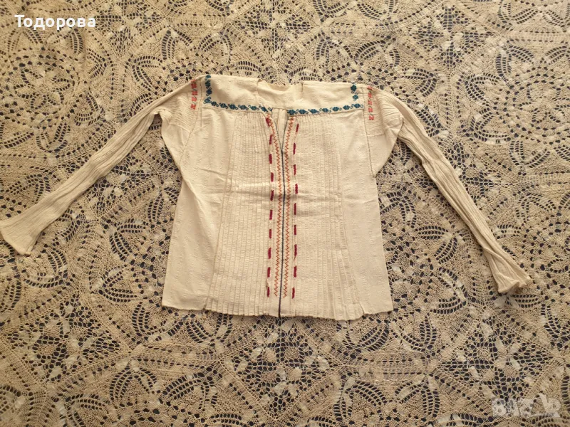 Автентична къса риза от народна носия, снимка 1