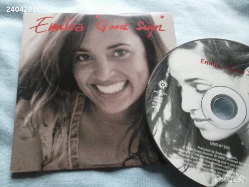 Emilia – Good Sign сингъл диск, снимка 1