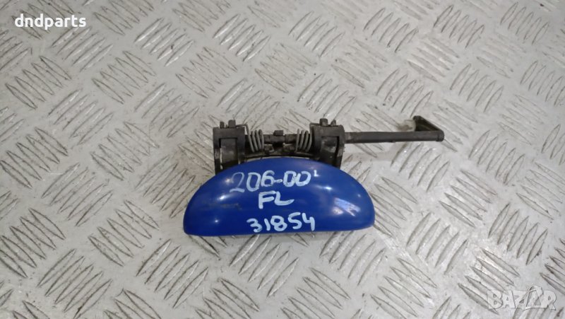 Дръжка врата Peugeot 206 2000г.(предна лява)	, снимка 1