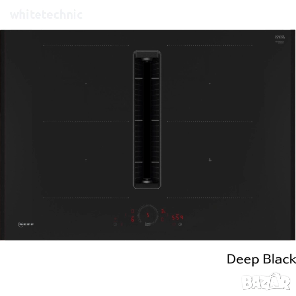 ••НОВО•• V57YHQ4C0 | Индукционен плот с вградена вентилация, 70 cm, Flex Design, снимка 1