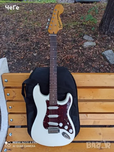 Squier Classic Vibe 70s Strat Olympic White , снимка 1