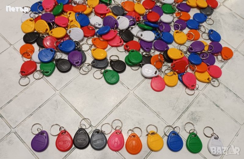 Чипове за добавяне към устройство на входна врата EM4100,Access Control,асансьор,бариера и др 125KHz, снимка 1