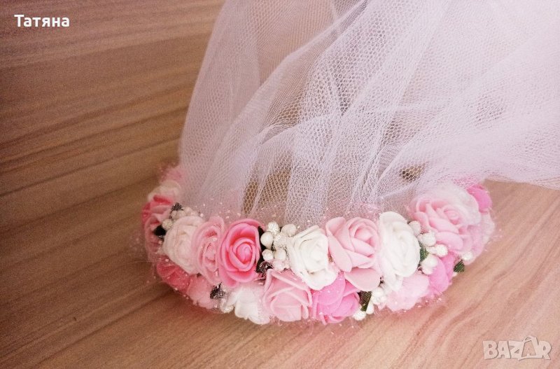 Диадема воал за моминско парти, снимка 1