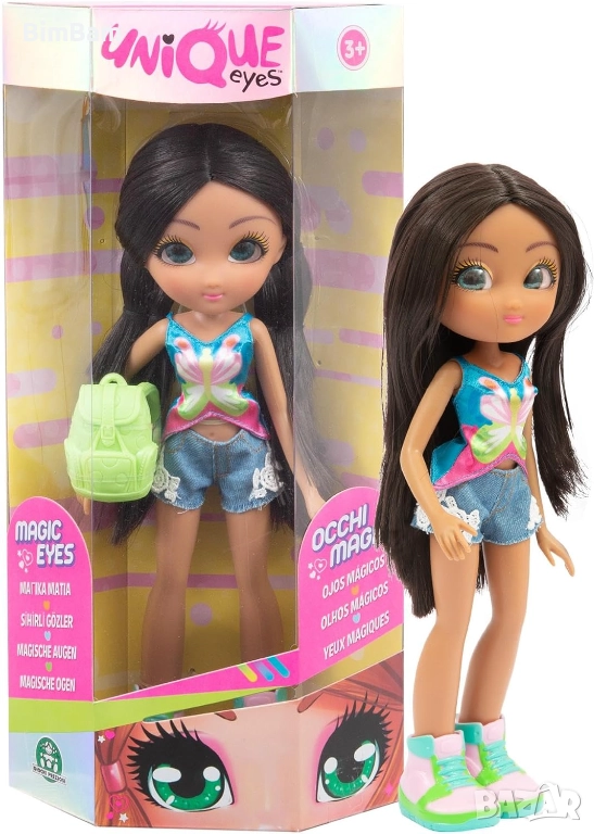 Kуклa Unique Eyes с магически очи / Giochi, снимка 1