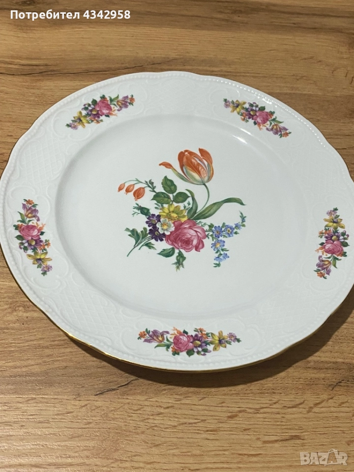 Seltmann Weiden. 1954 г. Порцеланова чиния., снимка 1