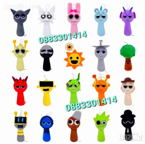 Sprunki Плюшени играчки Спрънки , снимка 1