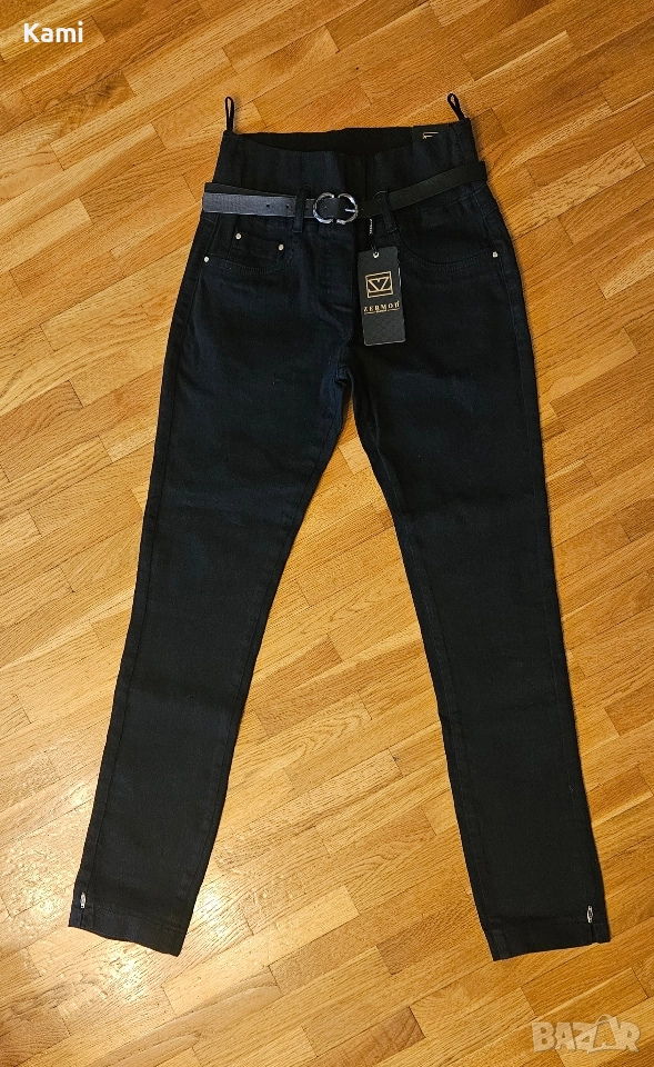 Нови черни дънки, S размер , снимка 1