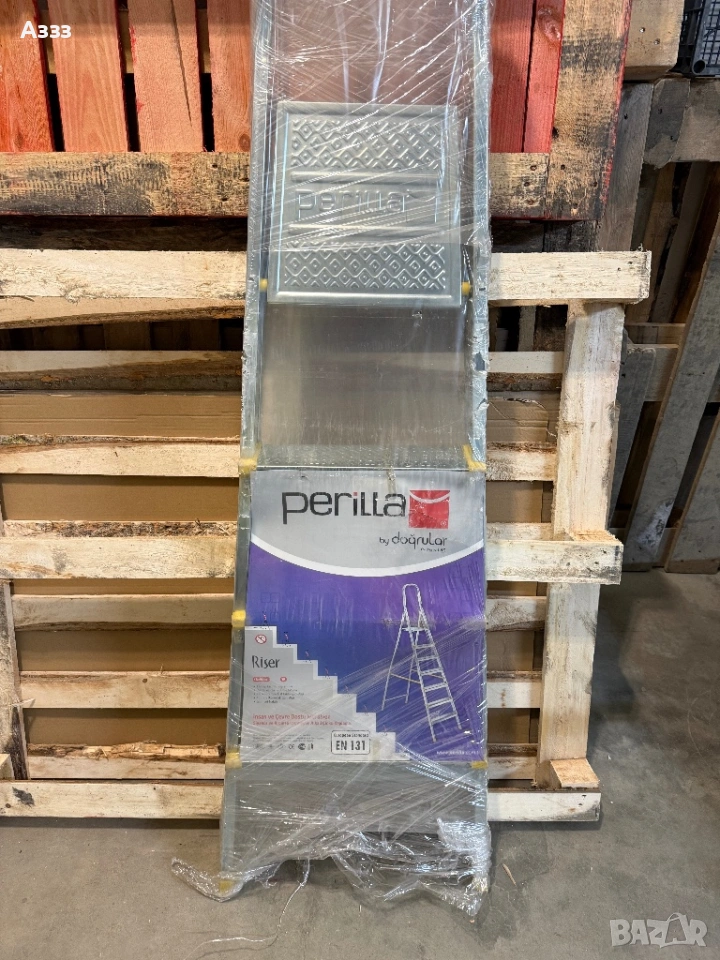 Стълба алуминиева 4ст, снимка 1