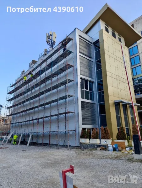 Фасадно скеле под наем, снимка 1