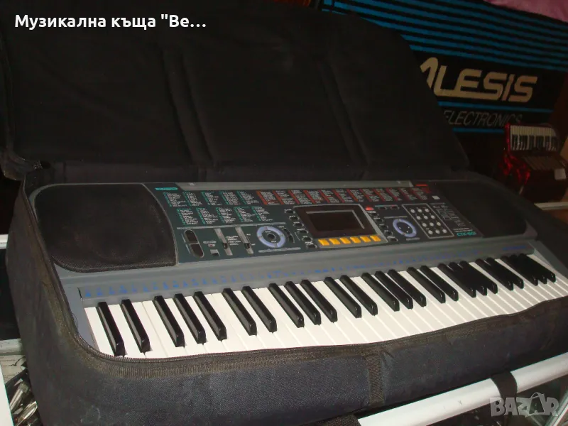 Синтезатор Casio CTK- 601 с калъф, снимка 1