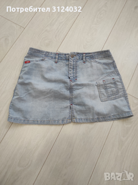 Продавам къса дънкова пола , снимка 1