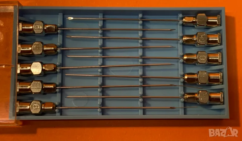 Игли За Ветеринарни Спринцовки От Неръждаема Стомана  6x40, снимка 1