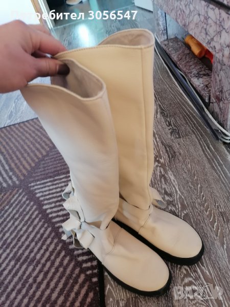 Ботуши Alesa естествена кожа, снимка 1