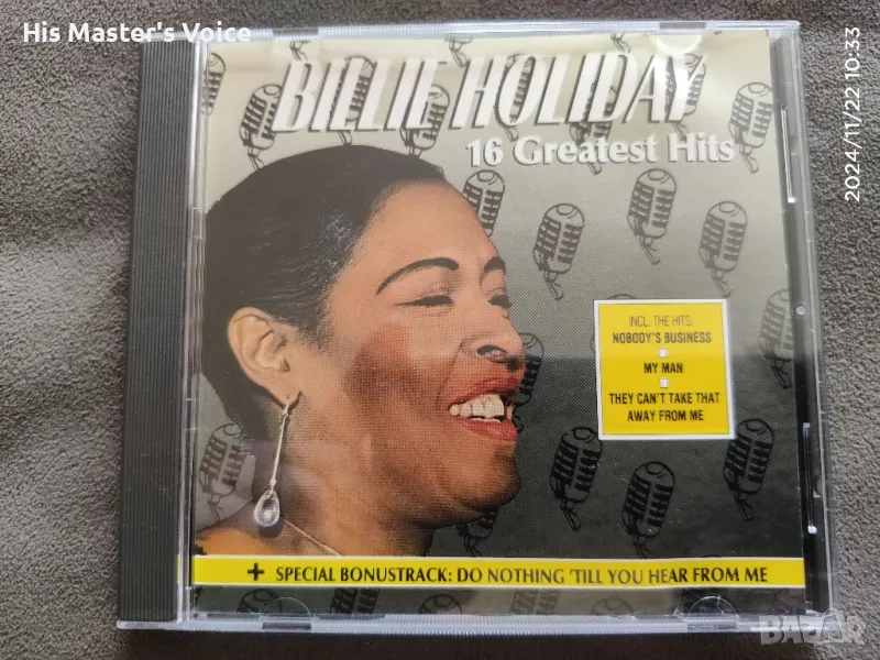 Billie Holiday CD, снимка 1