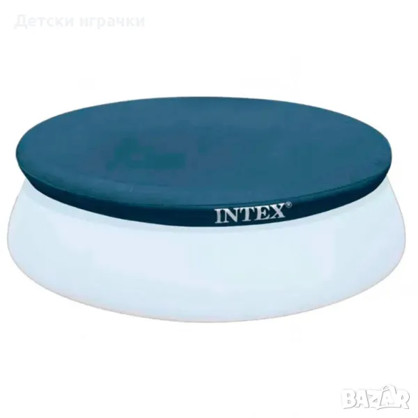 Покривало за басейн Intex Easy Set, Кръгло, 305 см, с шнур за затягане, снимка 1