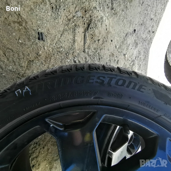 5х100/112 17 със Зимни гуми. , снимка 1