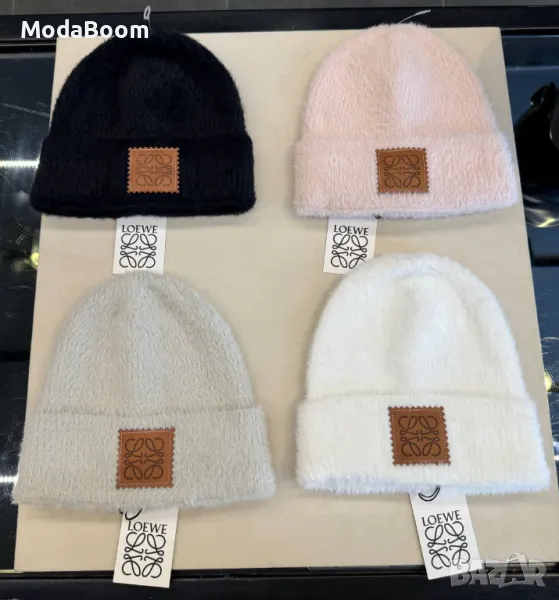 Loewe зимни модерни дамски шапки Различни цветове , снимка 1