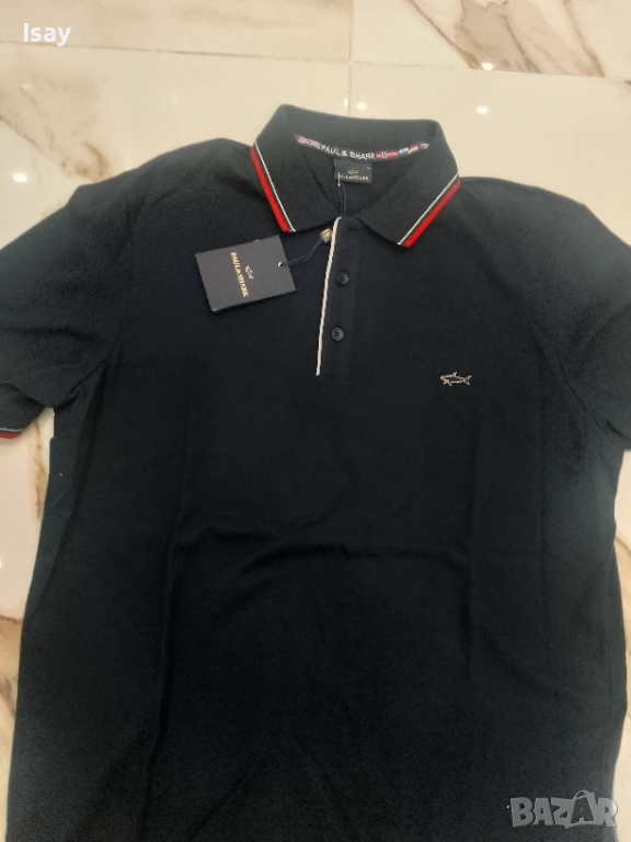 Мъжка тениска Паул Шарк ХЛ последен размер в тъмно син цвят , снимка 1