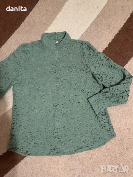 H&M дантелена дамска блуза, снимка 1