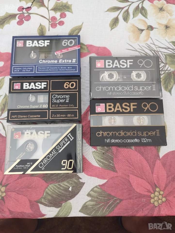 Нови аудио касети BASF, снимка 1