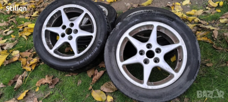 Комплект гуми с алуминиеви джанти 7Jx16H2 ET38 5x112, снимка 1