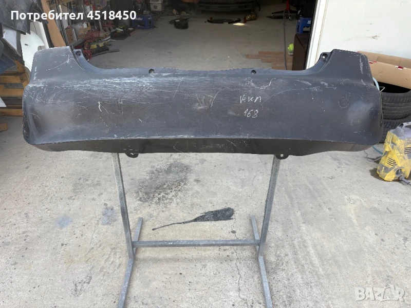 Задна броня за Mercedes Benz A-Class W168, снимка 1