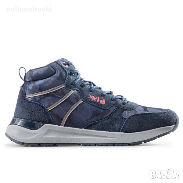 НАМАЛЕНИЕ!!!Високи спортни обувки LEE COOPER Тъмно сини, снимка 1