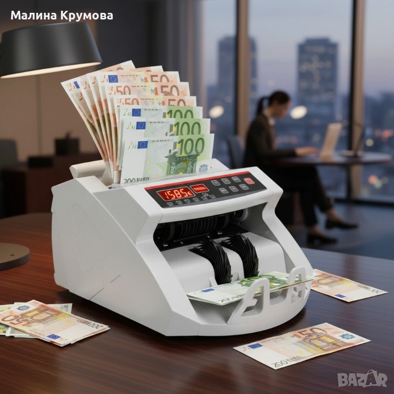 Машина за броене на пари / евро, снимка 1