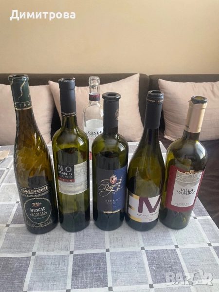 Бутилки от вино, бутилки от шампанско, снимка 1